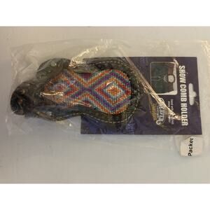 Weaver Leather Livestock Show Comb Holder Orange Beaded